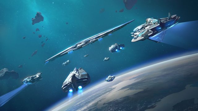 Artwork from Foundation: Galactic Frontier